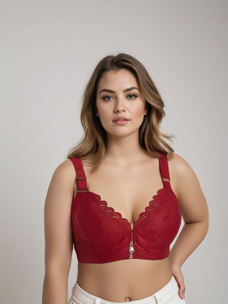 Meili Full Lace (Red,White,Pink)