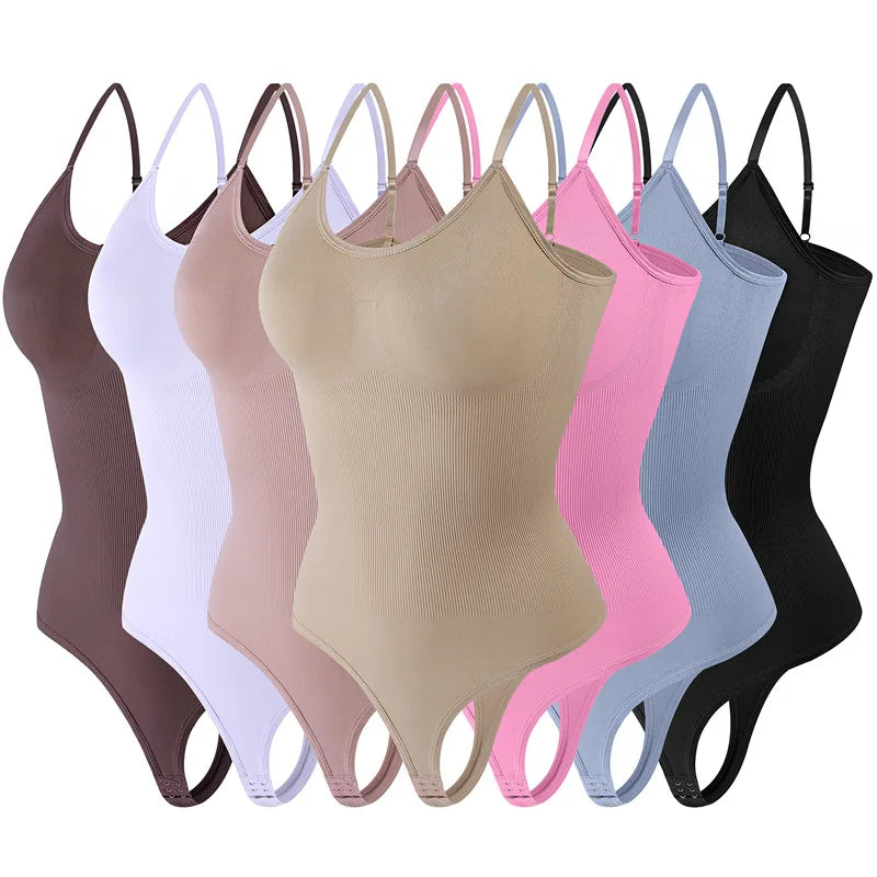 Meili Slim Shape Snatched Thong Bodysuit